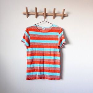 Malibu Catalina Striped Terrycloth Vintage Tee